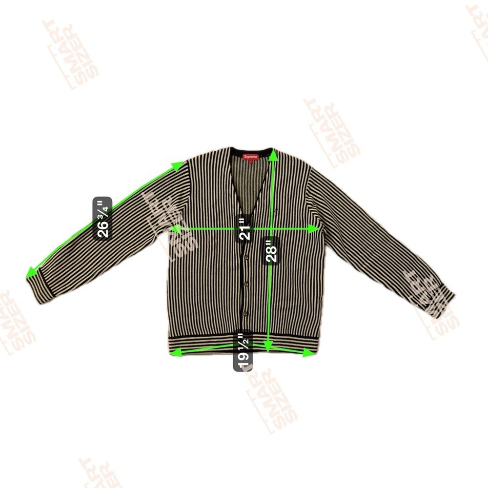 SUPREME STRIPED CARDIGAN - Picture 7 of 7